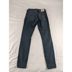 True Religion Jeans Womens Jennie Curvy Mid Rise Skinny Size 28 x 27